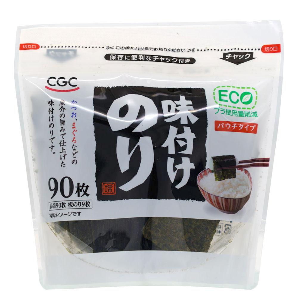 味付けのり CGC,調味料>CGC 味付けのり パウチタイプ 10切90枚 ファミリーストア