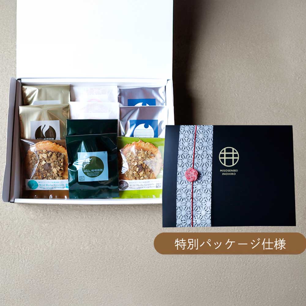 お菓子,味噌せんべい>井之廣 6種類詰め合わせ10袋入り いのひろ みそ