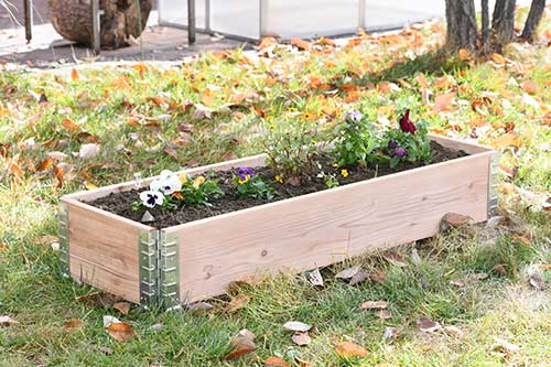 ガーデンボックス 1200×400 ナチュラル 日本製 花壇 プランター 家庭菜園 野菜 砂場 レイズドベッド ガーデン DIY