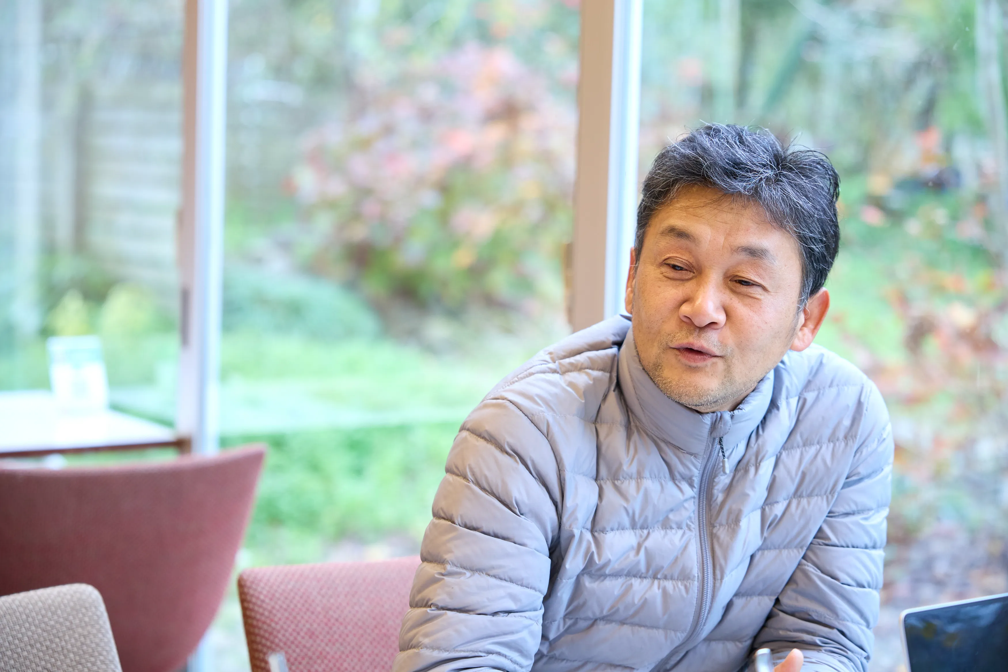 岩城さんコメントの様子