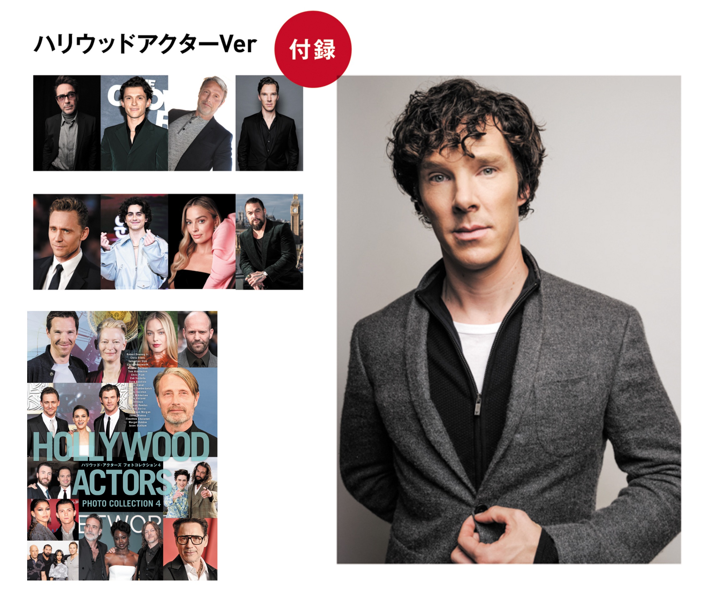 特別価格 60%OFF》【ベネディクト・カンバーバッチ 他 大判ポート 