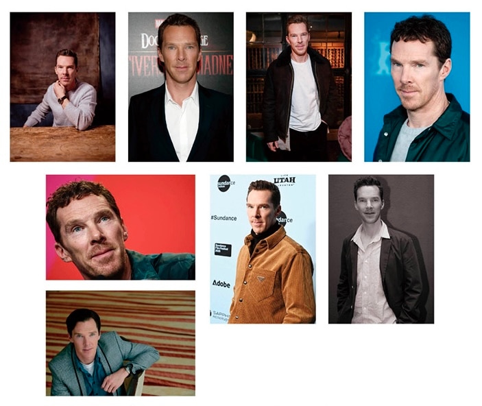 ベネディクトカンバーバッチ　サイン A3 ポスター　アクリルフレーム付き ベネディクトカンバーバッチ サイン A3 ポスター アクリル