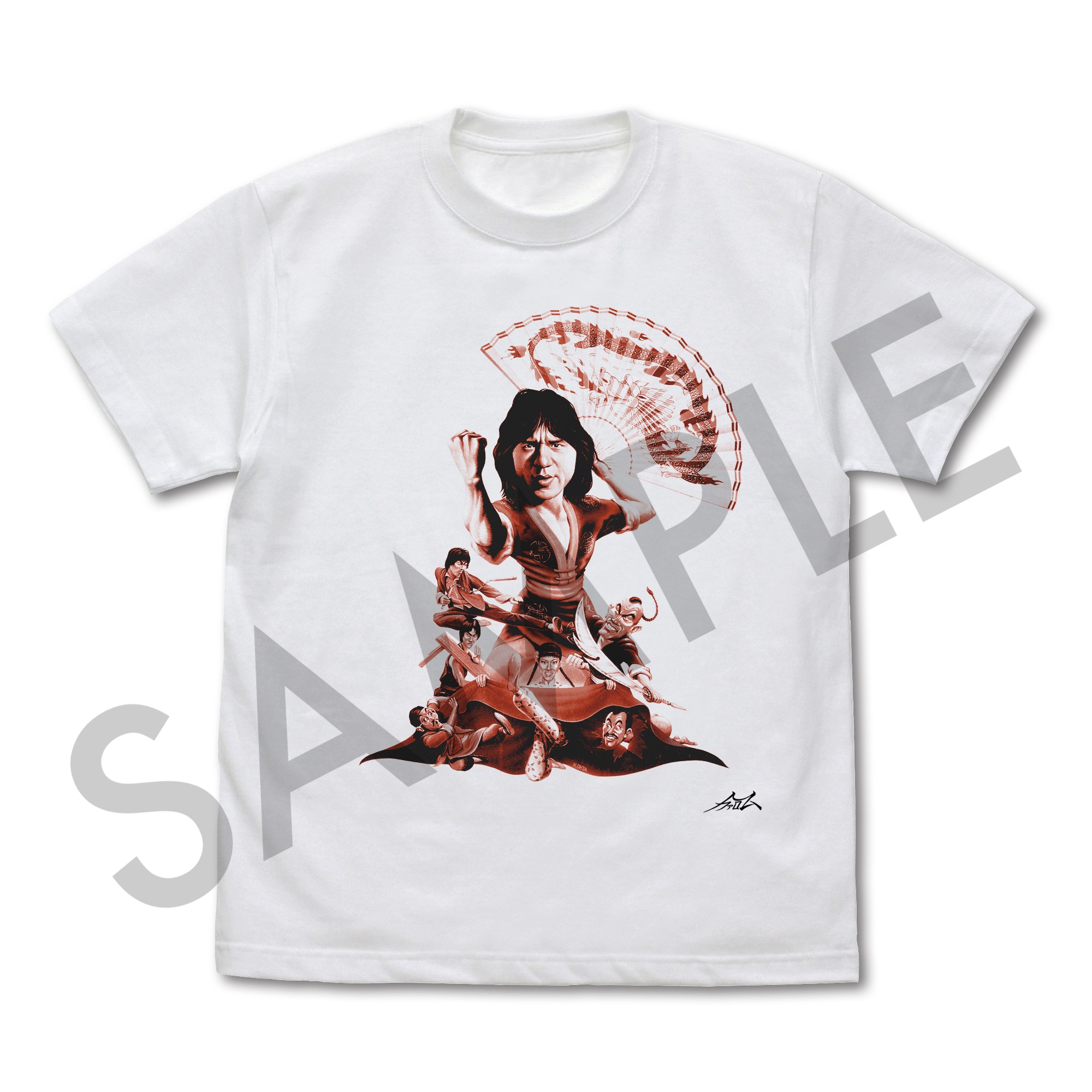 Hiro Ohtaイラスト Tシャツ YM 《Hiro Ohtaポストカード対象商品 