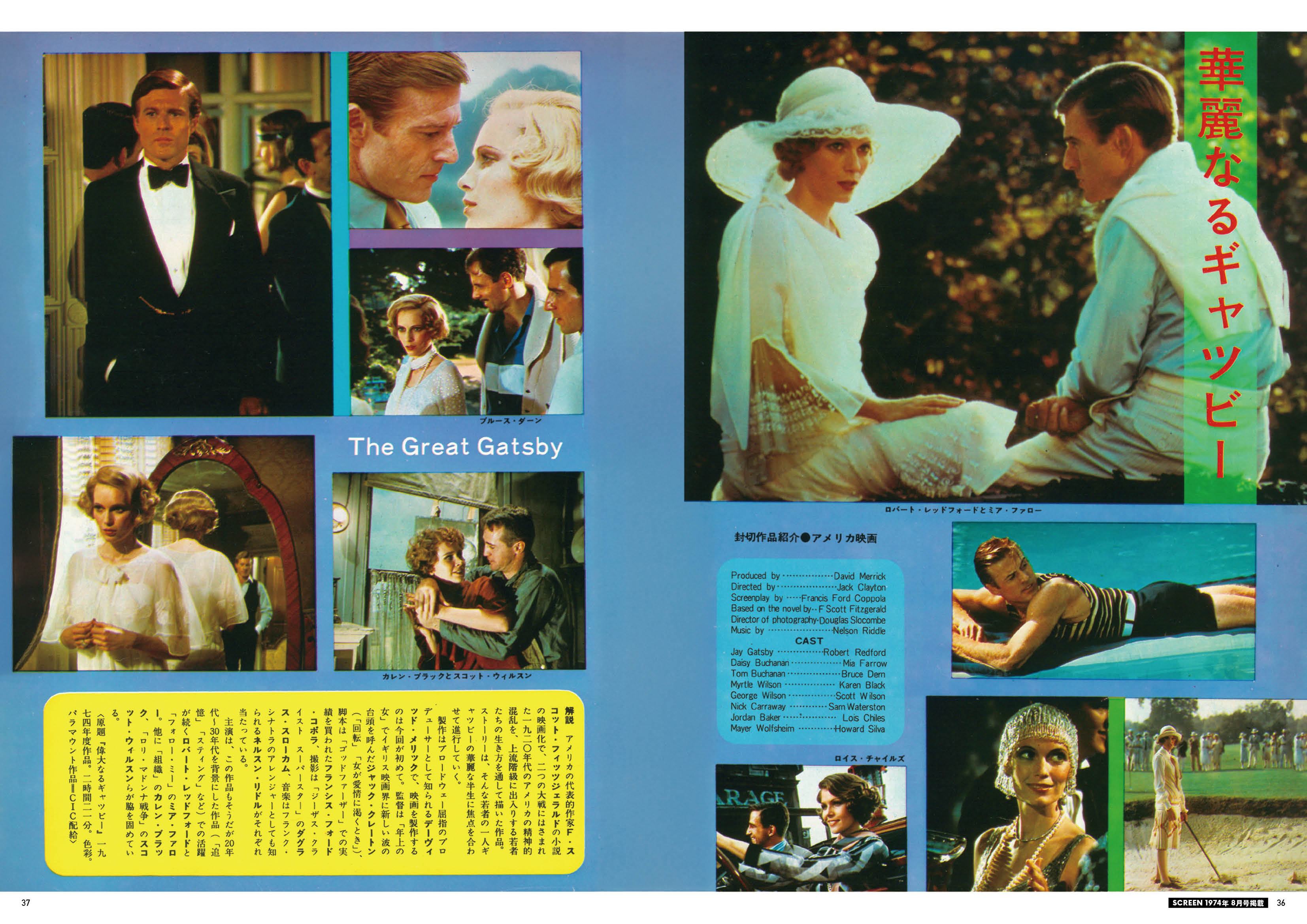 スクリーンアーカイブズ ロバート・レッドフォード 復刻号 vol.1