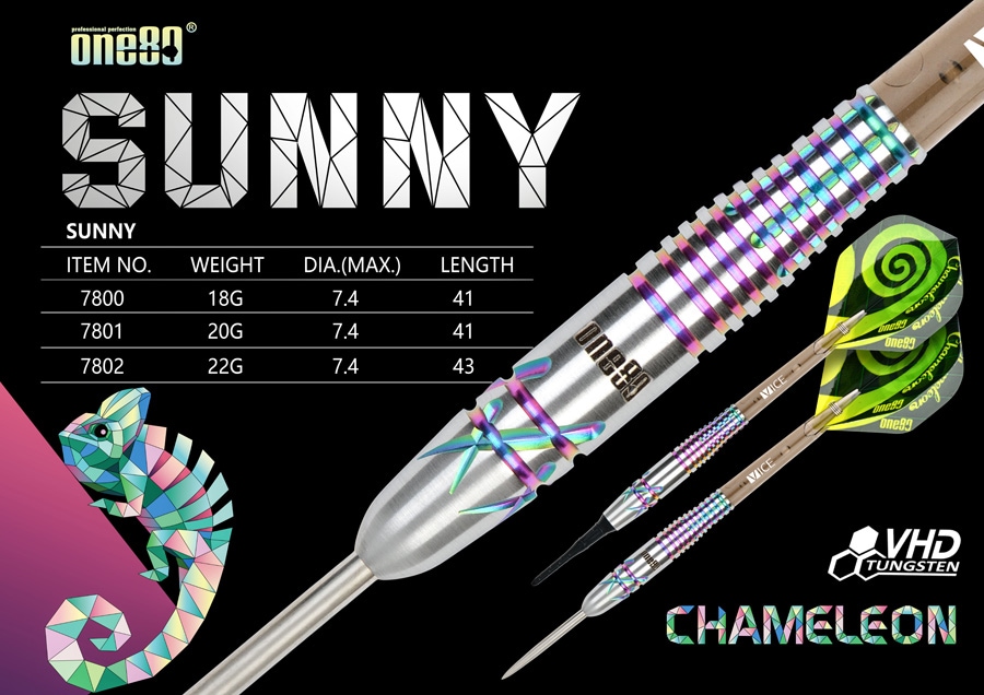 one80】Chameleon Sunny 2BA 18g | Darts Online Shop S-DARTS from JAPAN.