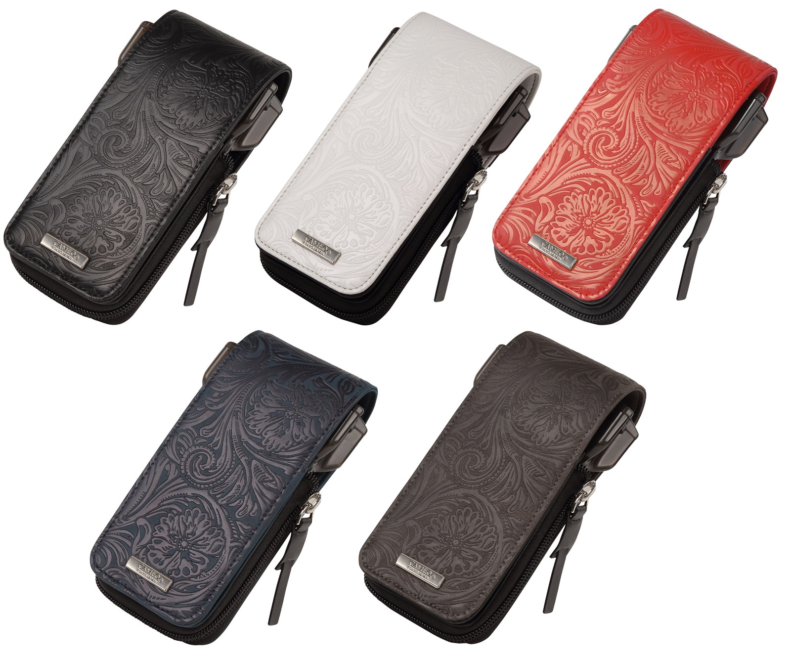 DARTS CASE【CAMEO】SKINNY CARVING Black