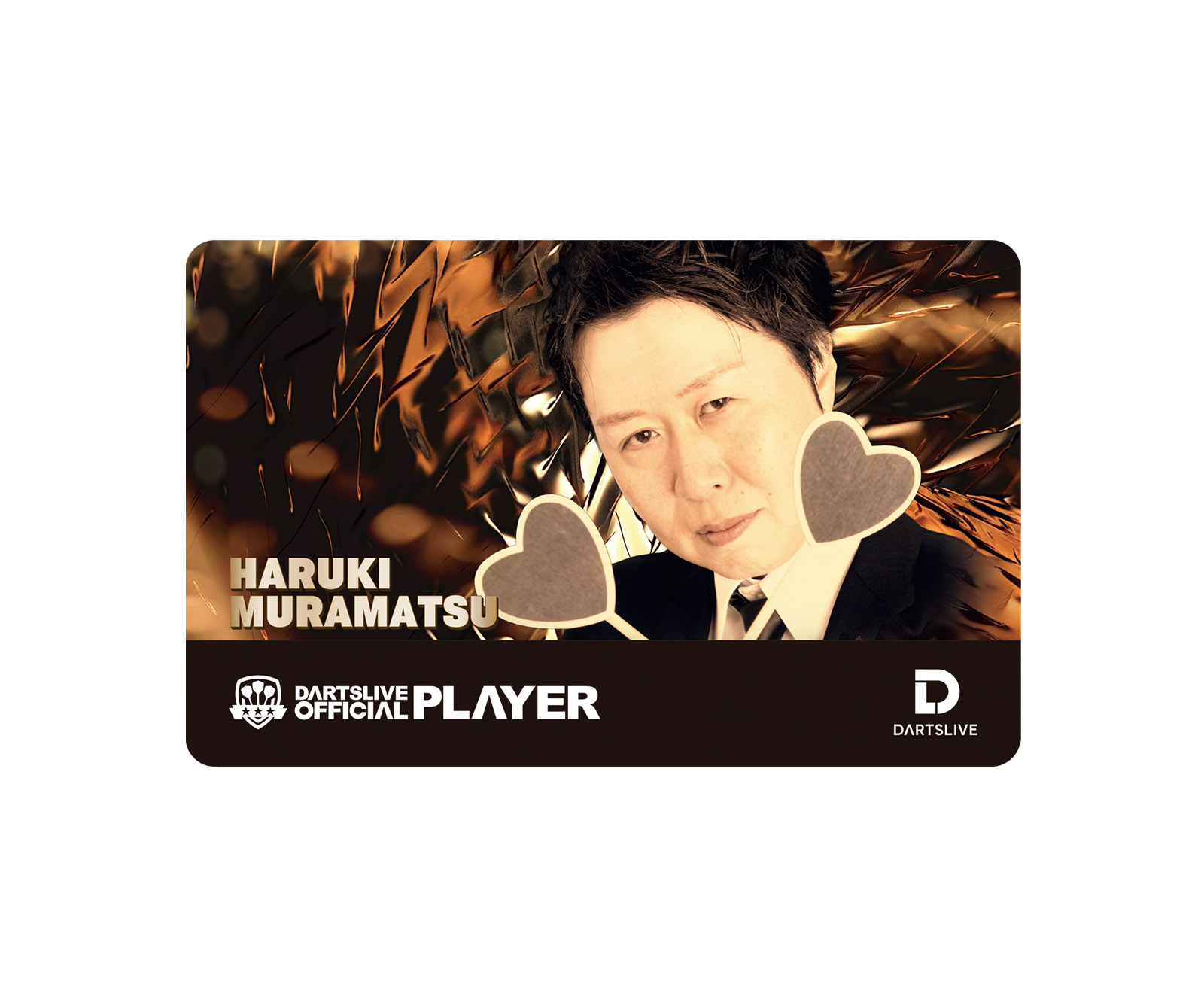 DARTS ACCESSORY【DARTSLIVE】DARTSLIVE PLAYER GOODS ♯3 村松治樹