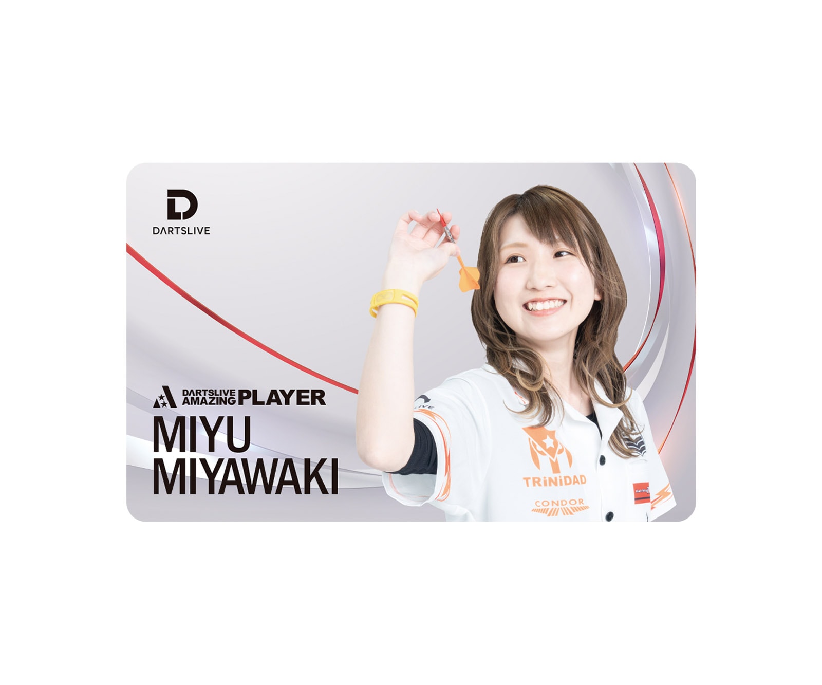 DARTS ACCESSORY【DARTSLIVE】DARTSLIVE PLAYER GOODS ♯4 宮脇実由