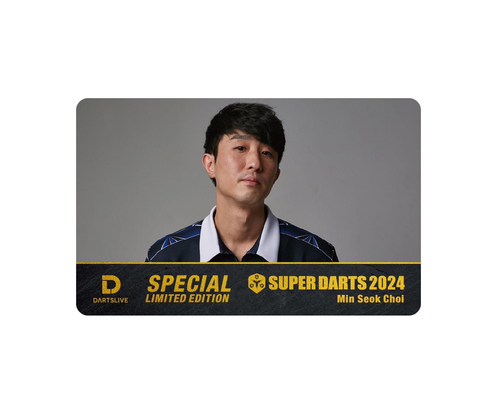 DARTS ACCESSORY【DARTSLIVE】SUPER DARTS x DARTSLIVE PLAYER GOODS Min Seok Choi