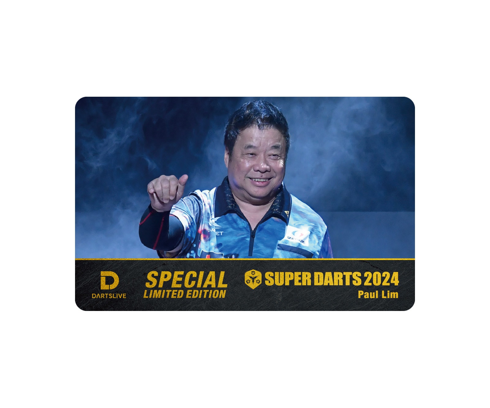  【＊預購＊】DARTS ACCESSORY【DARTSLIVE】SUPER DARTS x DARTSLIVE PLAYER GOODS Paul Lim