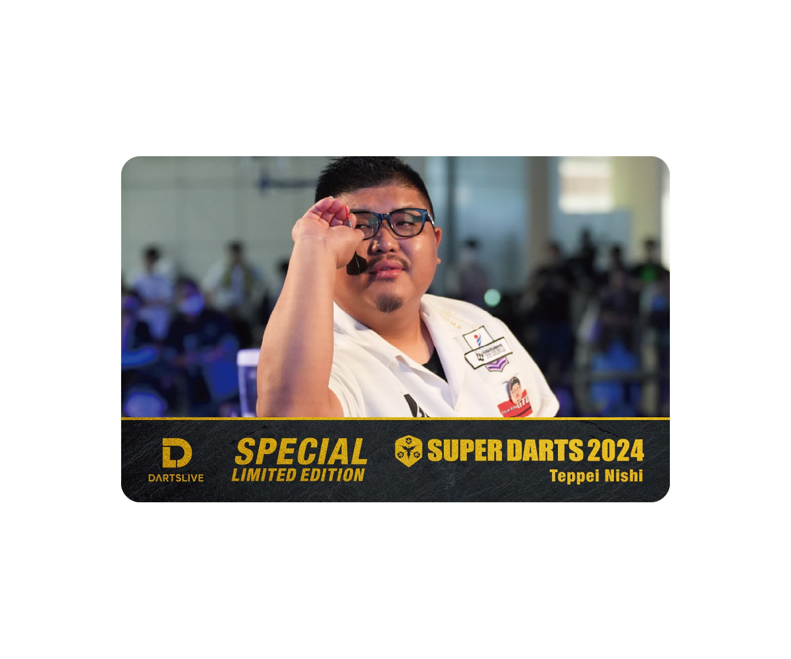  【＊預購＊】DARTS ACCESSORY【DARTSLIVE】SUPER DARTS x DARTSLIVE PLAYER GOODS 西哲平