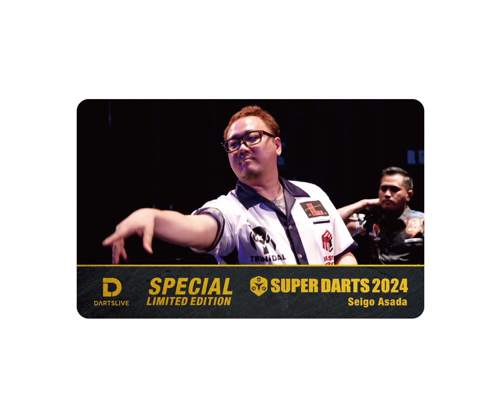  【＊預購＊】DARTS ACCESSORY【DARTSLIVE】SUPER DARTS x DARTSLIVE PLAYER GOODS 浅田斉吾