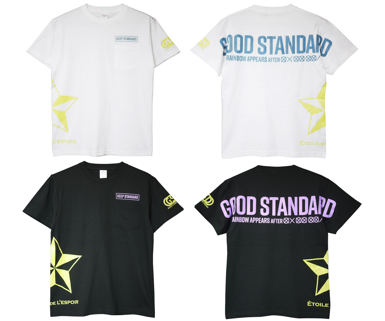 【＊預購＊】[訂貨生產]DARTS APPAREL【GSD】BigLogo T-shirt 岩田夏海 Collaboration White S