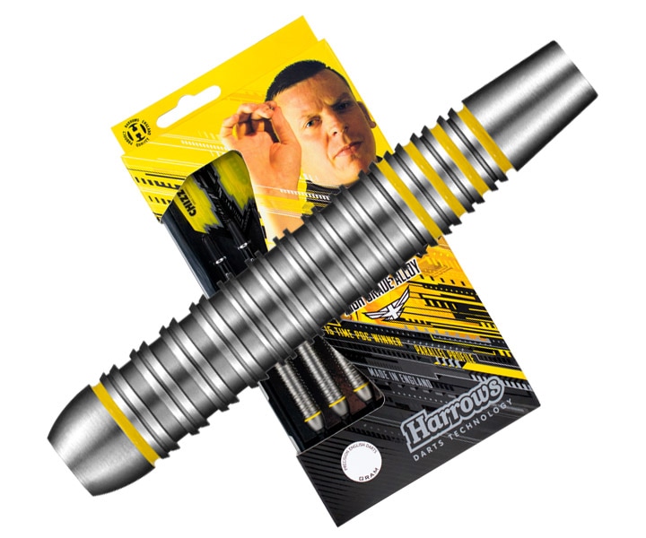 DARTS BARREL【Harrows】CHIZZY DAVE CHISNALL Model Brass 2BA 18gR