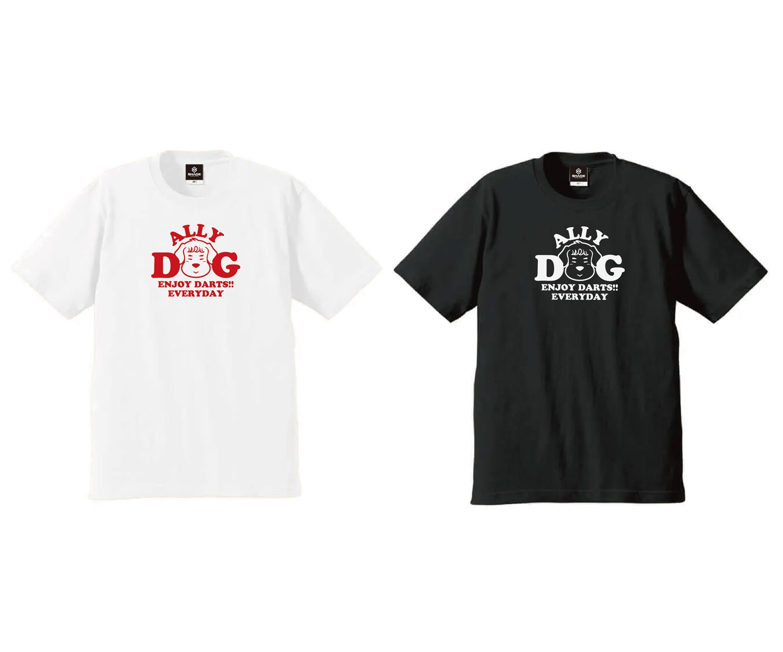 【＊預購＊】[訂貨生產]DARTS APPAREL【SHADE】有原竜太 肖像插畫 T-Shirt 2023 White M