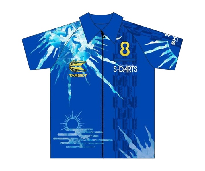 【＊預購＊】 [訂貨生產]DARTS APPAREL【SHADE】村松治樹 Replica Shirt 2023 M