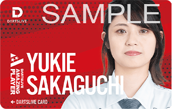 DARTSLIVE AMAZING PLAYER
          YUKIE SAKAGUCHI