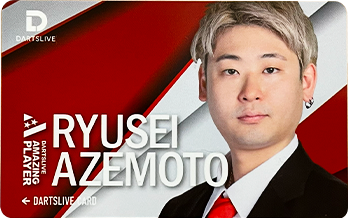 DARTSLIVE OFFICIAL PLAYER RYUSEI AZEMOTO