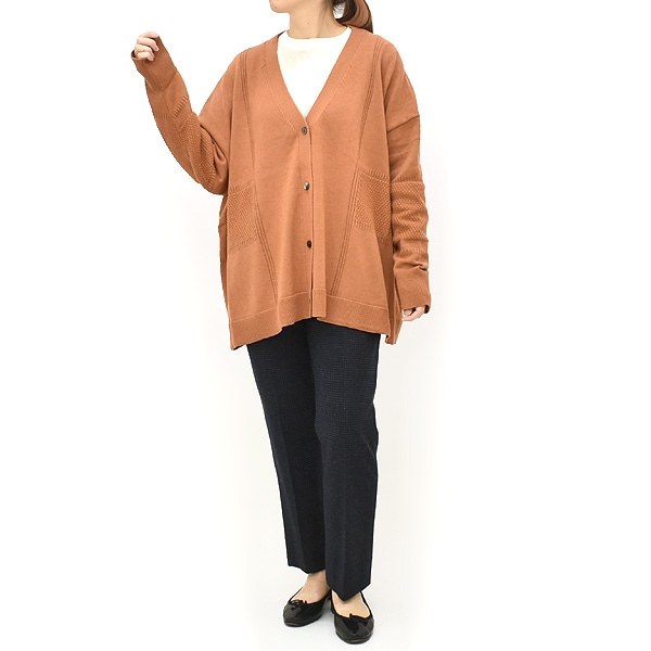 セール/30%OFF】ACUTA アクータ 透かし編みポンチョカーディガン