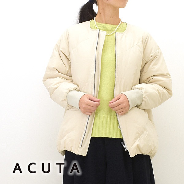 【セール/20%OFF】ACUTA アクータ マットタフタ ななめステッチダウンコート ジャケット 10069708  レディース【送料無料】【SALE】【返品・交換不可】-Seagull direction ONLINE STORE