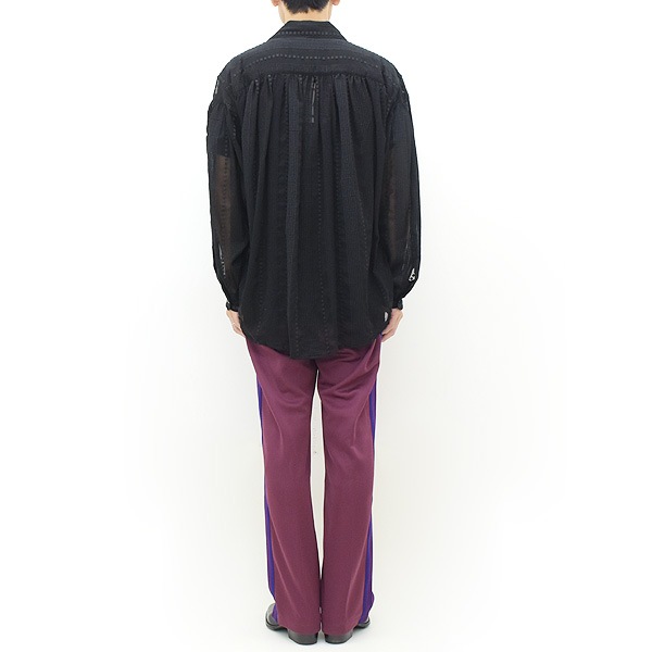 23AW】AiE エーアイイー Painter Shirt -Chiffon / Emb Stripe