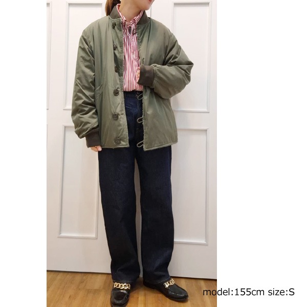 orSlow オアスロウ フロントZIP デンスリーニットスウェット