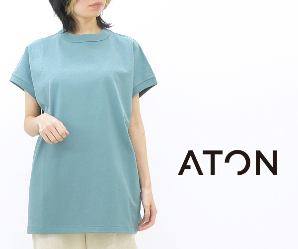 ATON エイトン SUPIMA AIR 12/- OVERSIZED TANK TOP オーバーサイズ