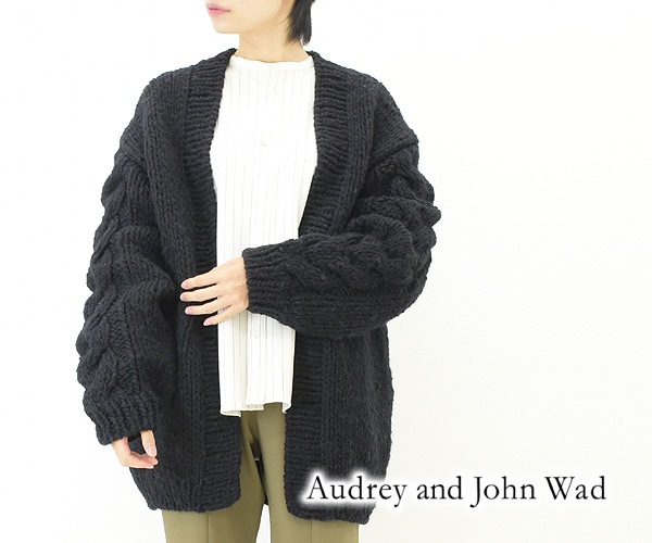 Audrey and John Wad ペルーニットカーディガン