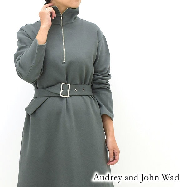 Audrey and John Wad オードリーアンドジョンワッド ハーフジップ