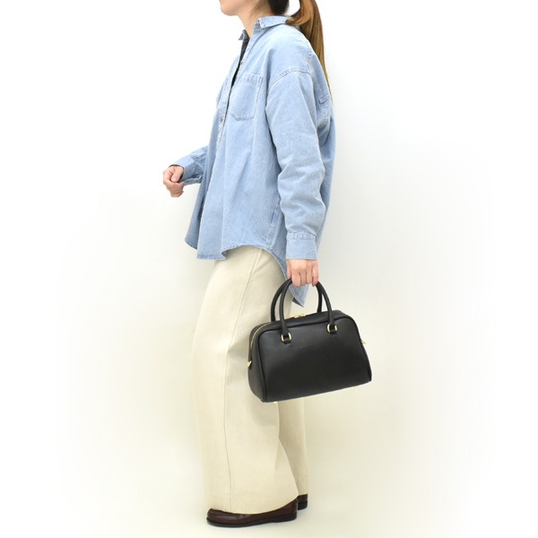 AULENTTI オウレンティ 2Wayミニボストンバッグ ショルダー DI-3014-DO