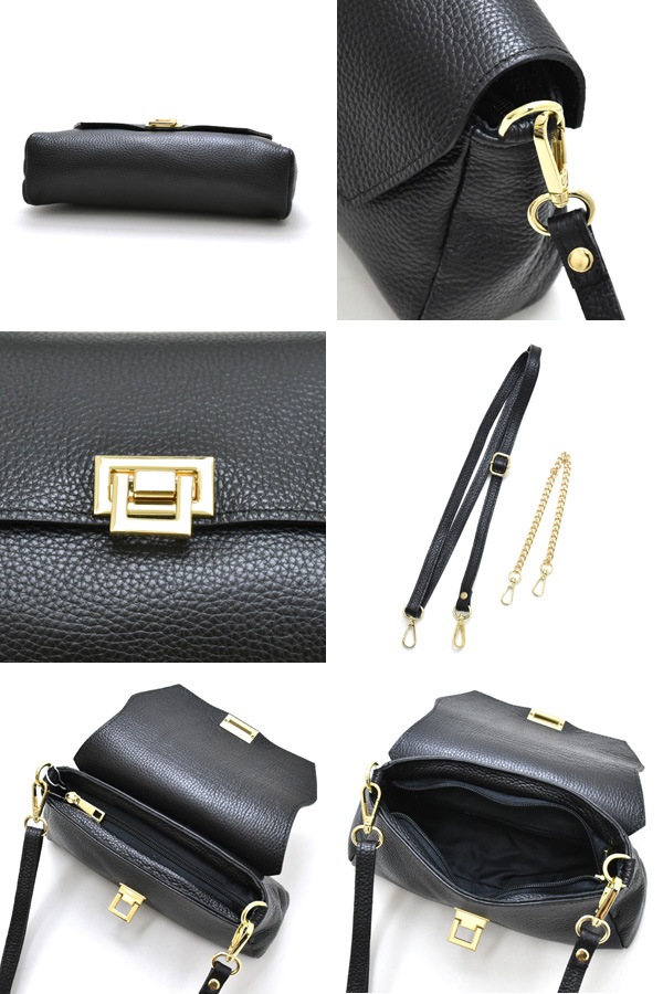 ①COACH レザー デンプシー 2WAY ショルダーバッグ 黒 COACH