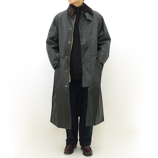 【23AW】Barbour バブアー OS WAX BURGHLEY オーバーサイズ