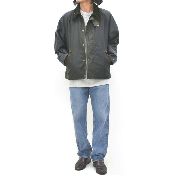 【極美品】 2024-25AW Barbour Transport Wax 2025 Autumn New Barbour Reversible Transport double-sided