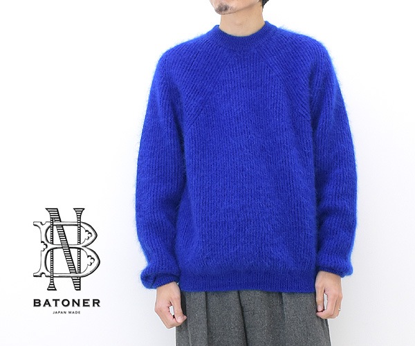 極美品】BATONER/バトナー PURE MOHAIR PORO ポロニット | cprc.org.au