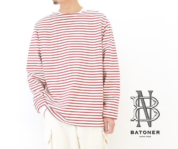 【22SS】BATONER バトナー ディグリース バスクシャツ 