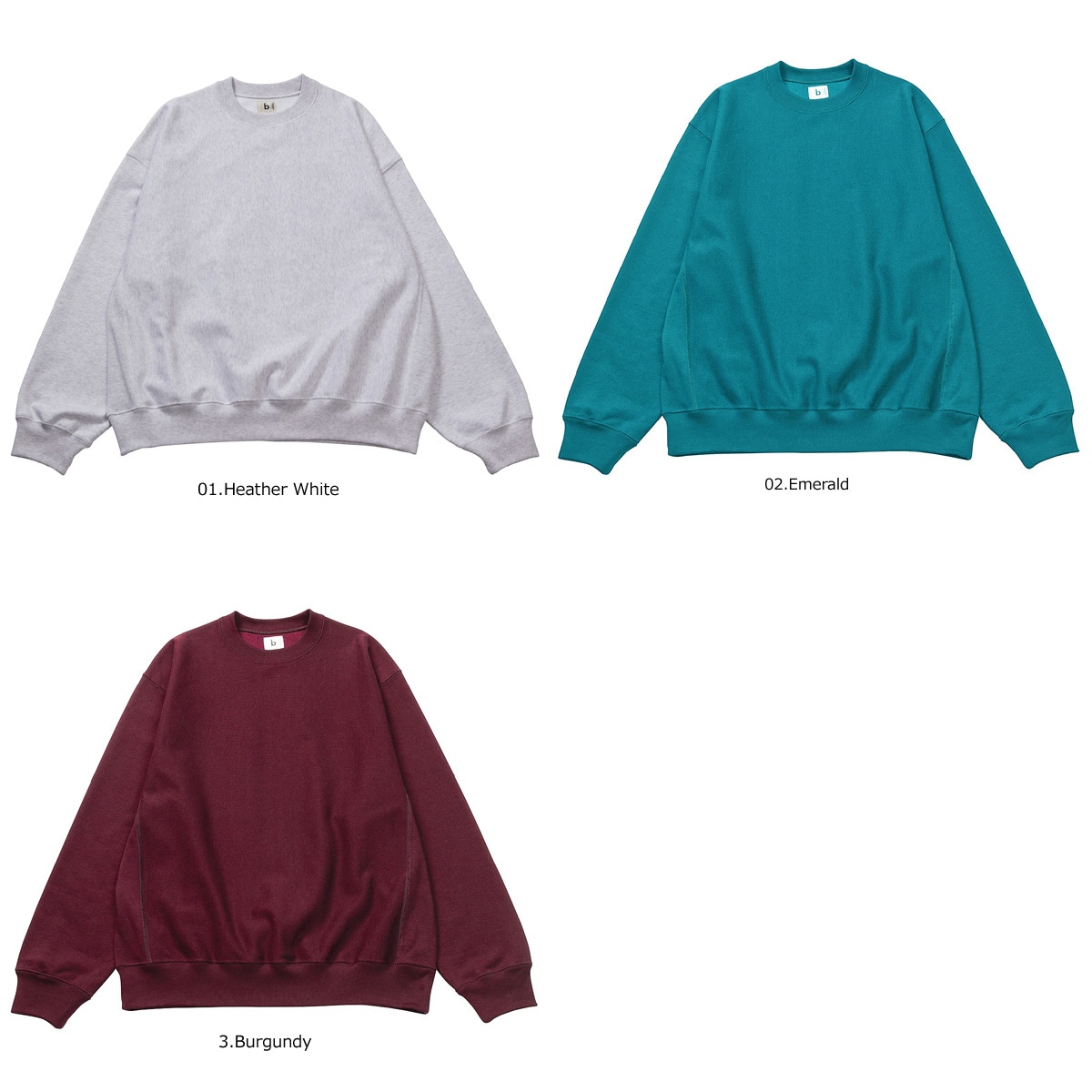 23AW】blurhms ROOTSTOCK ブラームス ルーツストック Soft&Hard Sweat