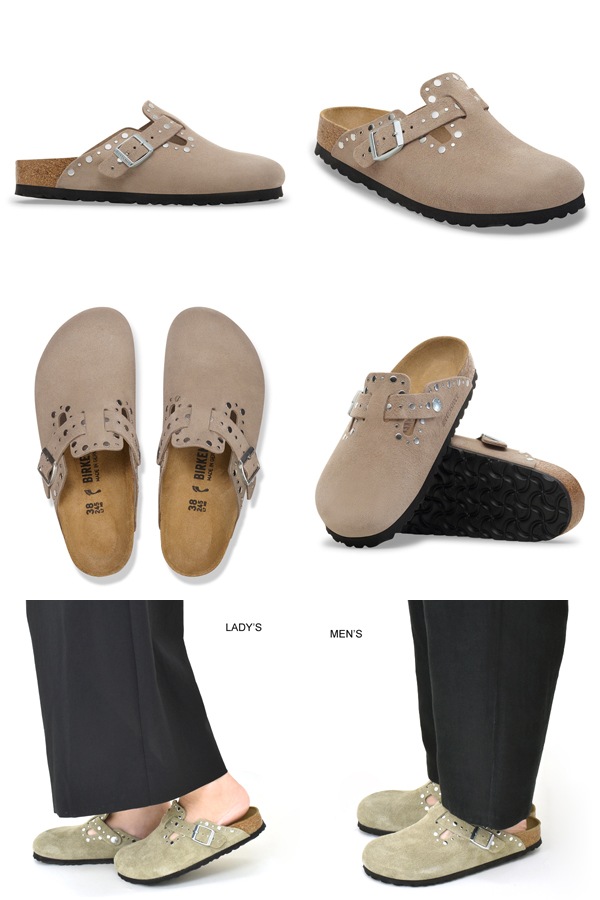 26SS】BIRKENSTOCK ビルケンシュトック BOSTON RIVET ボストン