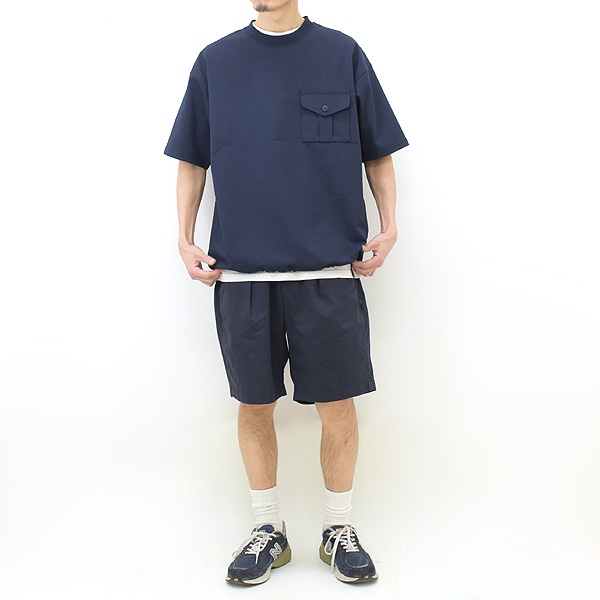 DAIWA PIER39 TECH TEE MIL POCKET CREW 黒L