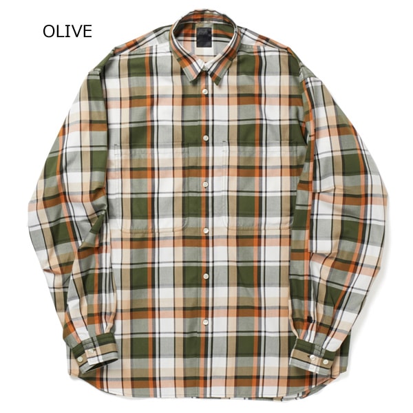 DAIWA PIER39 ダイワ ピア39 22SS Tech Work Shirts Flannel Plaids