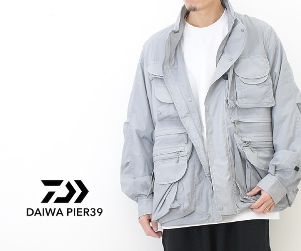 Daiwa Pier39 2WAY PERFECT FISHING JACKET写真のもの全て