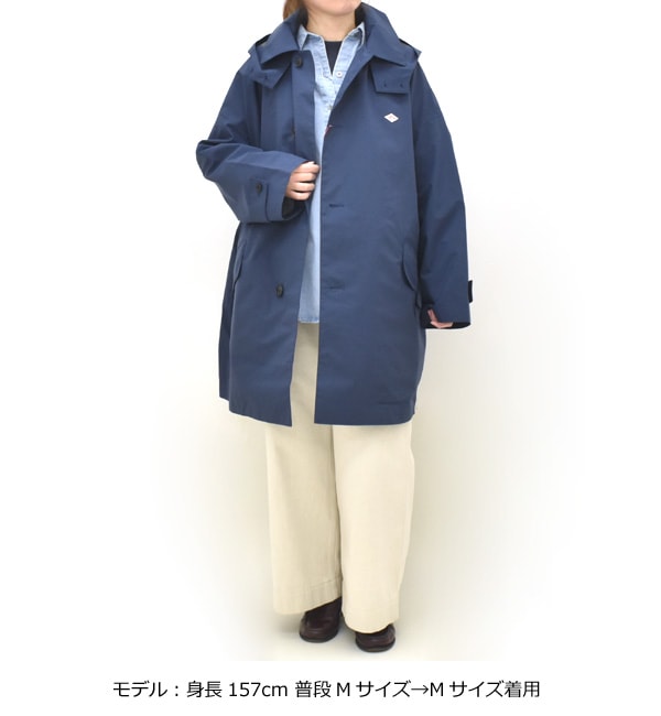 DANTON ダントン 3レイヤーショートバルマカーンコート DT-A0648TLY