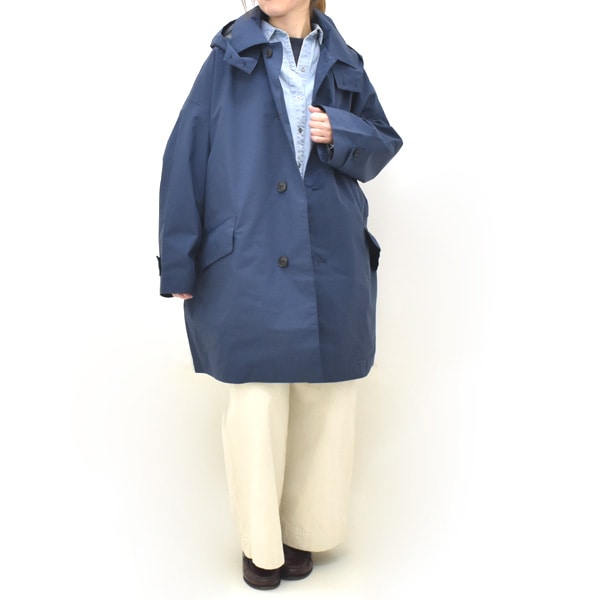 DANTON ダントン 3レイヤーショートバルマカーンコート DT-A0648TLY