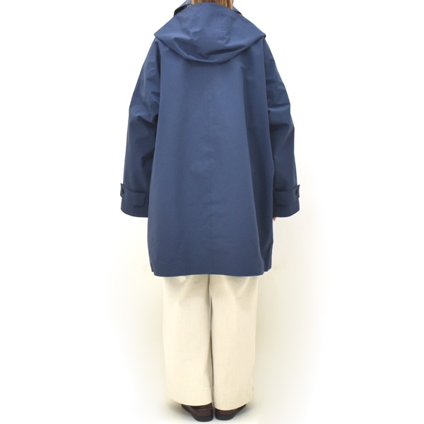 ダントン38 コバルトブルー★ DANTON ダントン 3レイヤーショートバルマカーンコート DT-A0648TLY