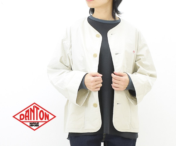 【Fano Studios】Collarless short jacket