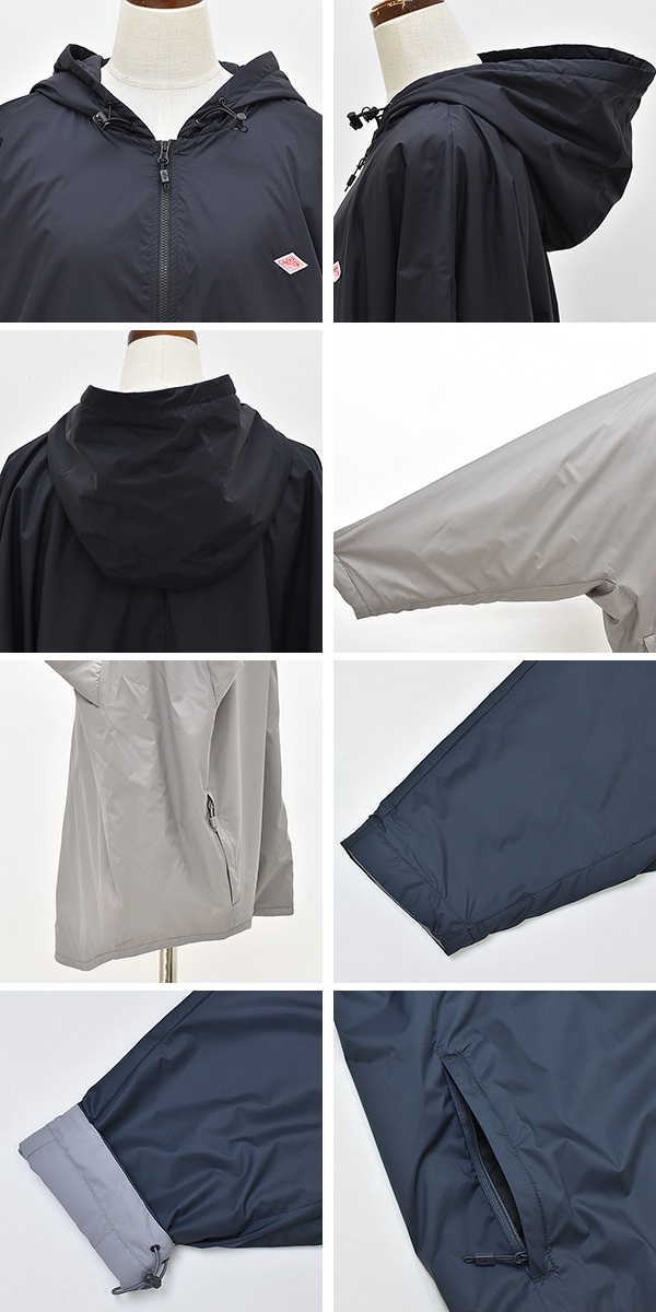 DANTON ダントン インサレーションフードジャケット DT-A0636SNT