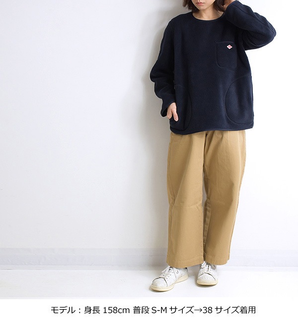 Danton ダントン クルーネックフリースプルオーバー Jd 94 レディース 送料無料 Brand List D Danton シーガルディレクション オンラインストア