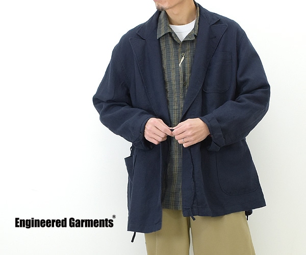 【50%OFF】【23SS】ENGINEERED GARMENTS エンジニアードガーメンツ ダブルブレスレッドジャケット リネンツイル D SUM  JACKET -LINEN TWILL- MP248【送料無料】【セール/SALE】【返品・交換不可】-Seagull direction