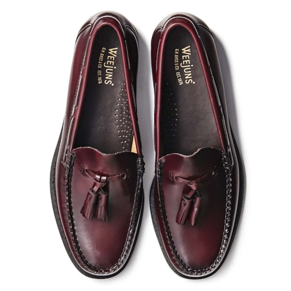 G H Bass ジーエイチバス Larkin タッセルローファー レザーソール Ba メンズ Wine ワイン 送料無料 Brand List B G H Bass シーガルディレクション オンラインストア