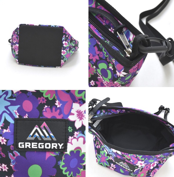 GREGORY グレゴリー イージーショルダー ワイルドフラワーパープル