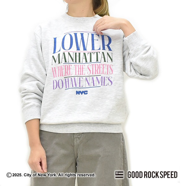 GOOD ROCK SPEED NYC LOWER SWEAT 新品 GOOD ROCK SPEED グッドロックスピード NYC LOWER スウェット